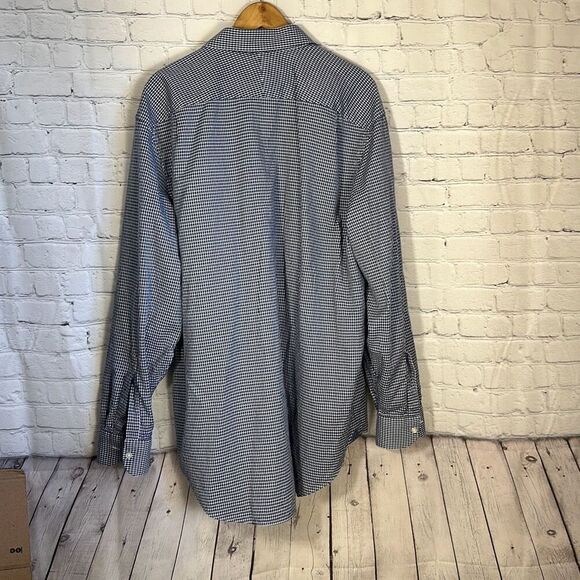 Charles Tyrwhitt Mens Spread Collar Poplin Long Sleeve Classic Fit 18 Non Iron - Picture 8 of 8